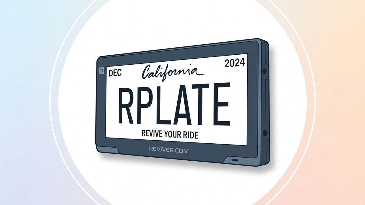 Reviver RPLATE: What a Digital Licence Plate Really Costs, and Where It Is Legal